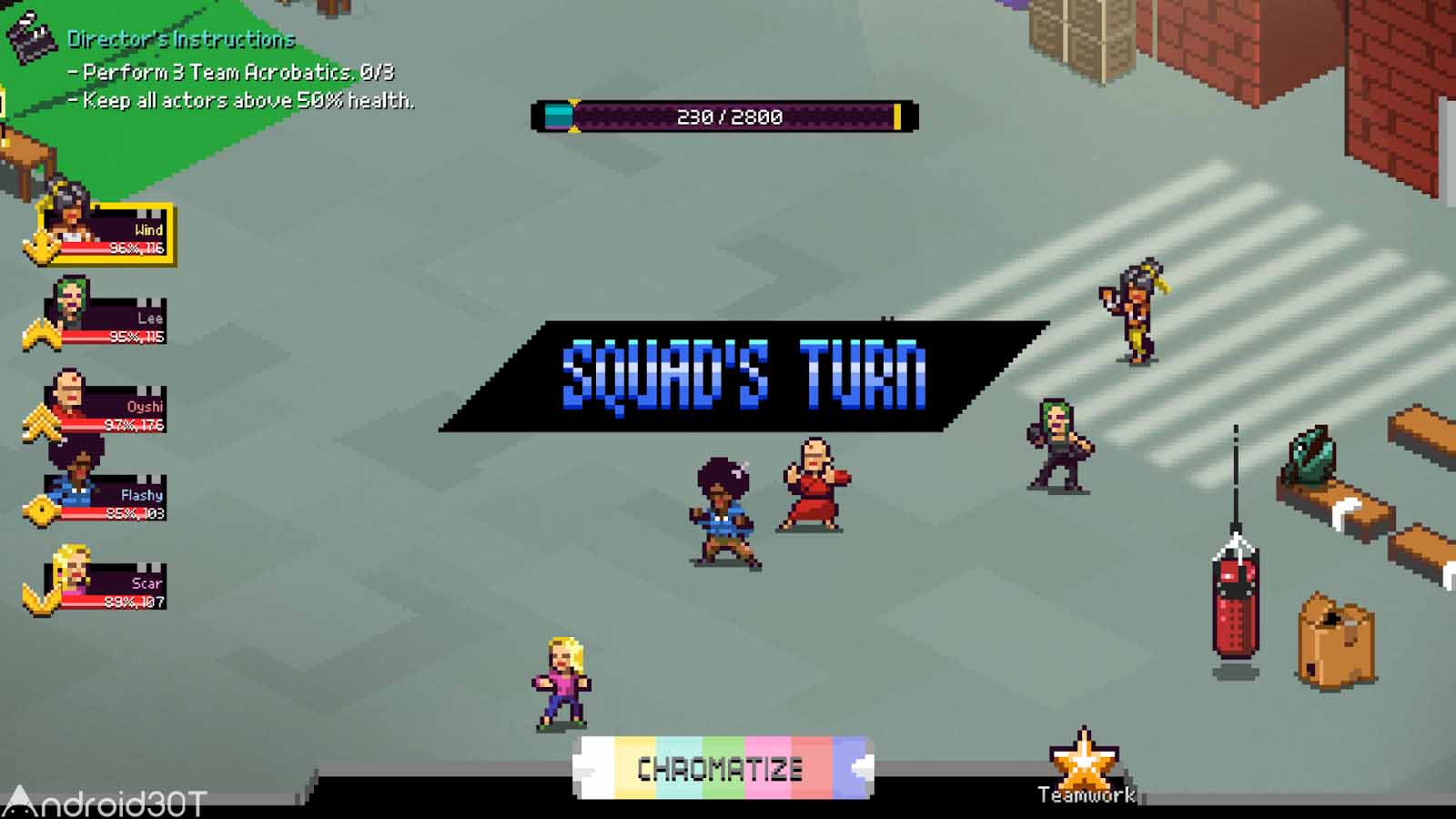 دانلود Chroma Squad 1.0.89 – بازی پرطرفدار کروما اسکاد اندروید